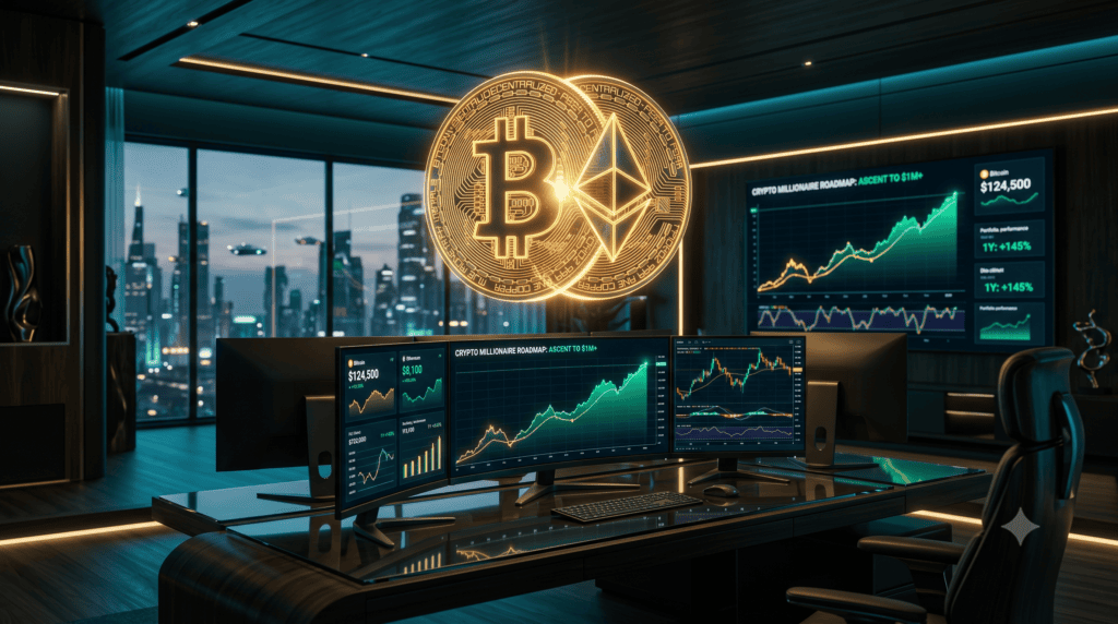how to become a crypto millionaire digital wealth roadmap