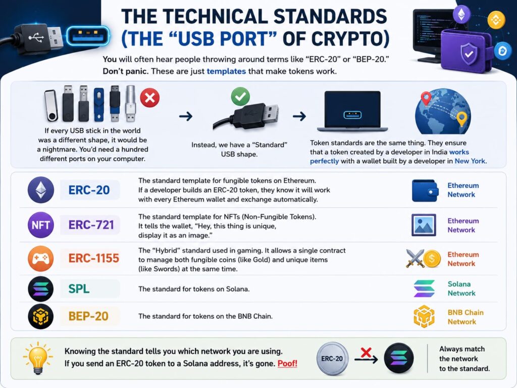 crypto token standards explained