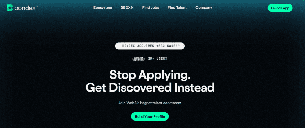 Bondex:  Crypto Freelance Sites to Get Paid in Bitcoin