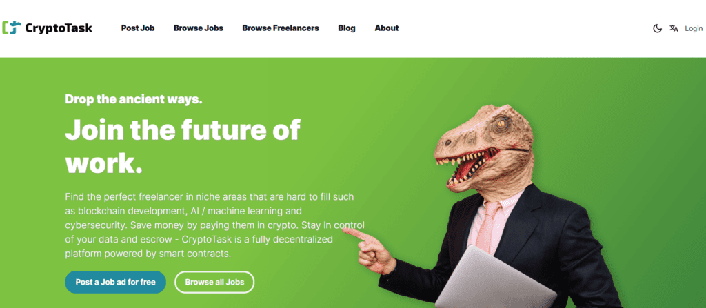 cryptotask  Best Crypto Freelance Sites to Get Paid in Bitcoin