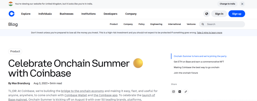 coinbase