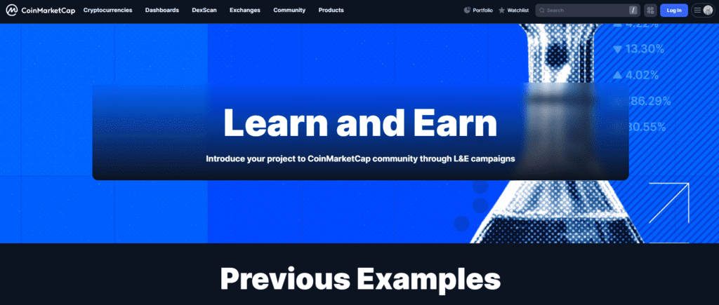 CoinMarketCap Earn: The Lottery