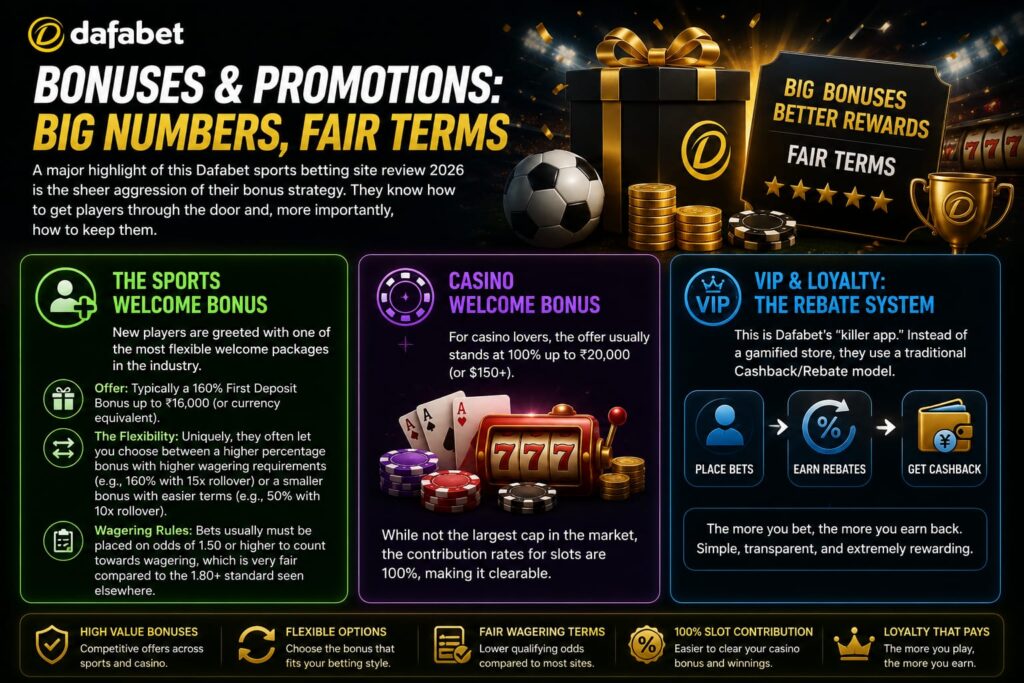dafabet bonuses and promotions 