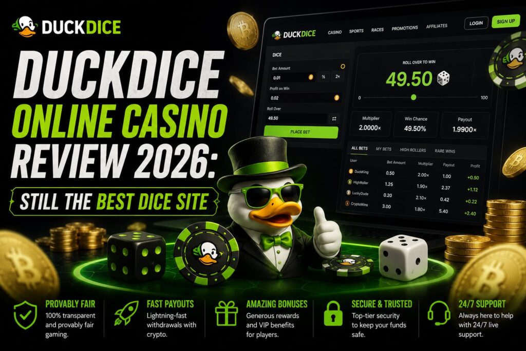 duckdice online casino review 2026