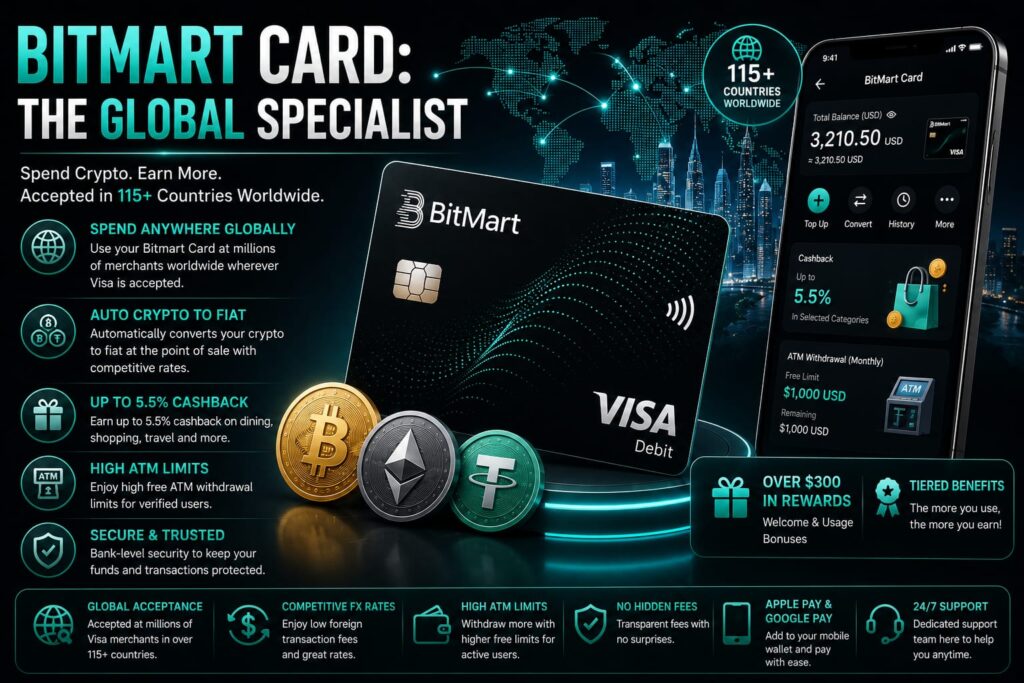 bitmart card for global crypto payments