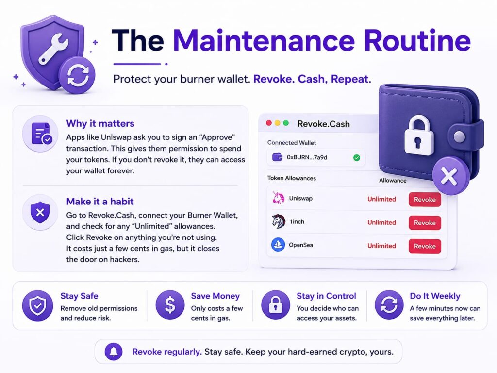 the maintenance routine