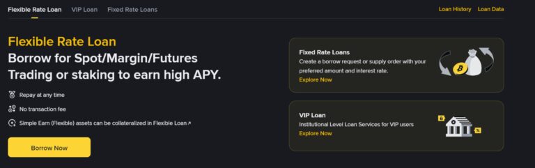 binance one of the best crypto lending platform for lending crypto coins