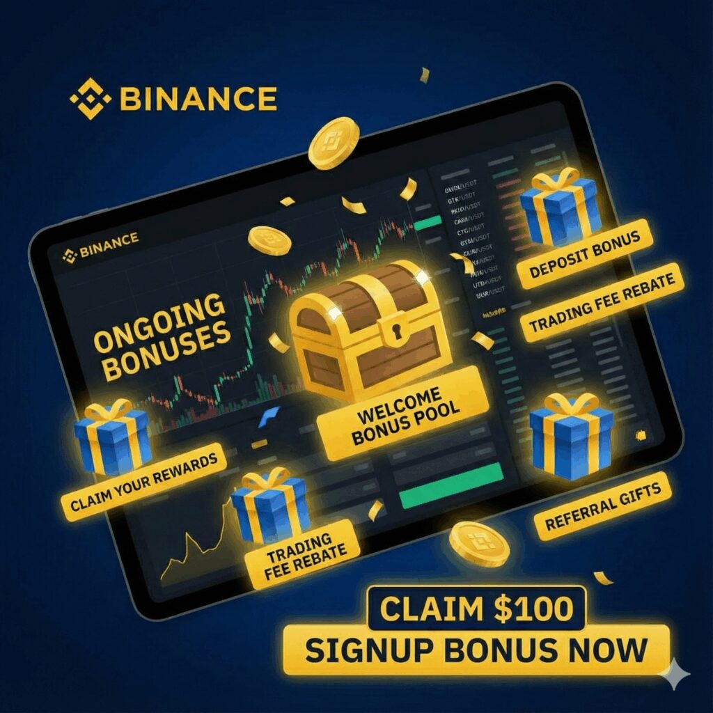 binance ongoing bonses