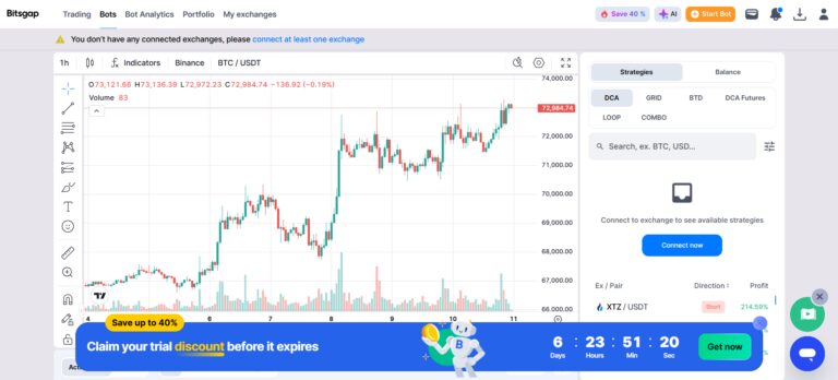 7 Best Crypto Trading Bots for Beginners in 2026 (No Coding Needed) 5 bitsgap one of the best crypto trading bots for beginners