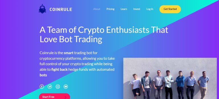 7 Best Crypto Trading Bots for Beginners in 2026 (No Coding Needed) 6 coinrule one of the best crypto trading bots for beginners