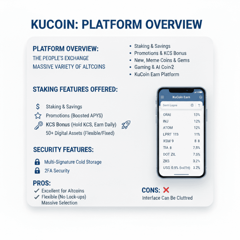 kucoin one of the best crypto staking platforms