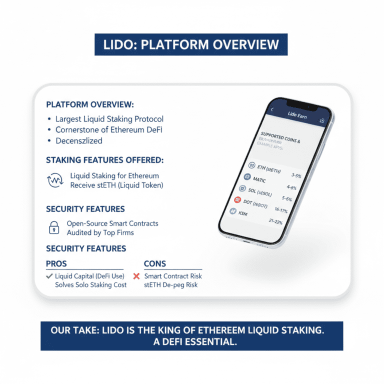 lido one of the best crypto staking platforms