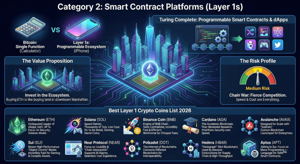 Crypto Coins List: Types of Cryptocurrencies (2026 Edition) 3 types of cryptocurrencies