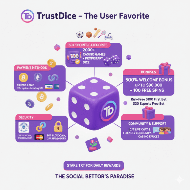 Trustdice Casino one of the best crypto casinos 