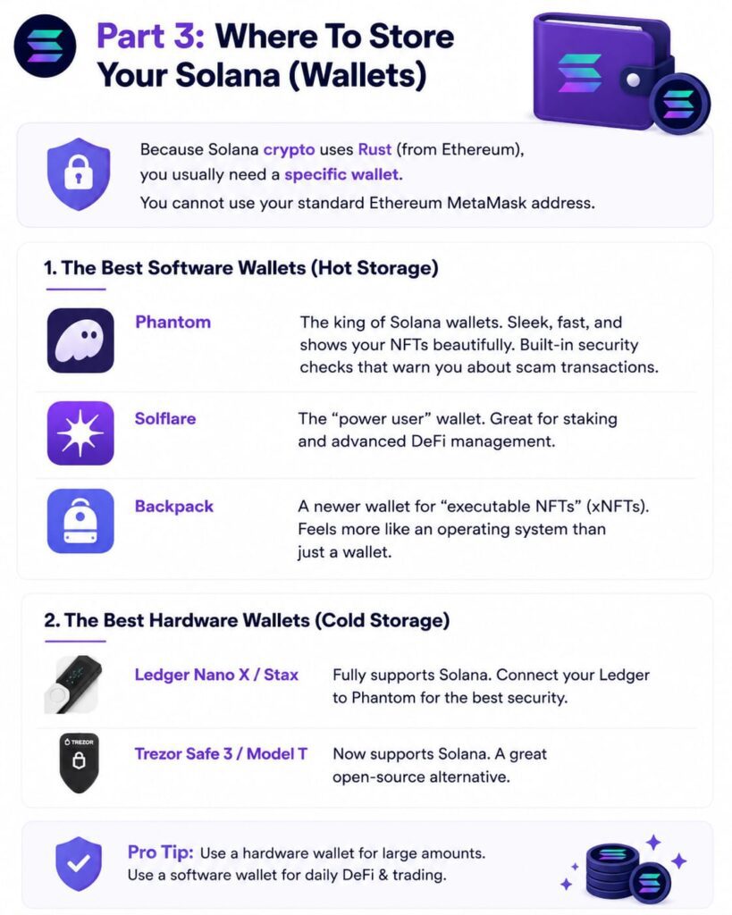 where to store your solana?