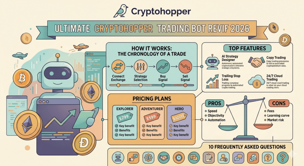 Ultimate Cryptohopper Trading Bot Review 2026: Features, Pricing, Pros & Cons 5 ultimate cryptohopper trading bot revif 2026