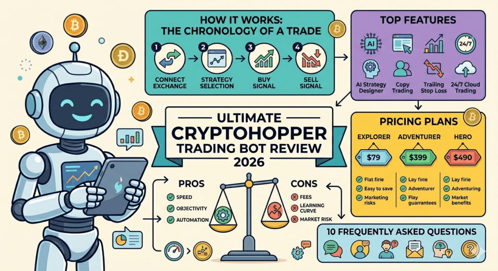Ultimate Cryptohopper Trading Bot Review 2026: Features, Pricing, Pros & Cons 2 ultimate cryptohopper trading bot review