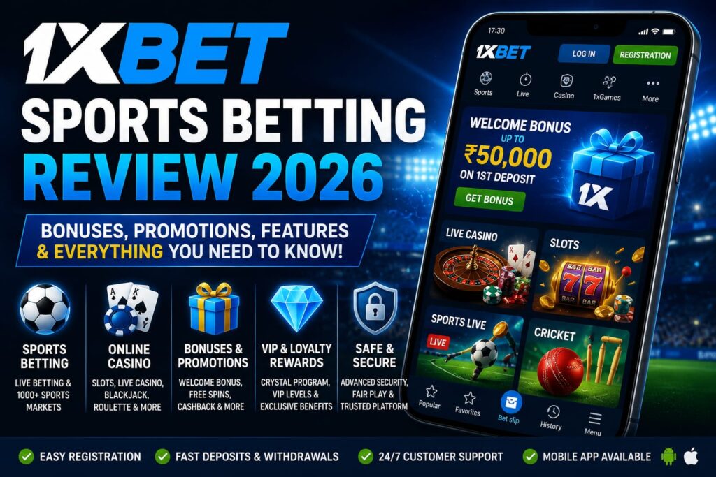 1xBet Sports Betting Site Review 2026: The “Everything Store” of Crypto Betting 2 1xBet sports betting sites review 2026