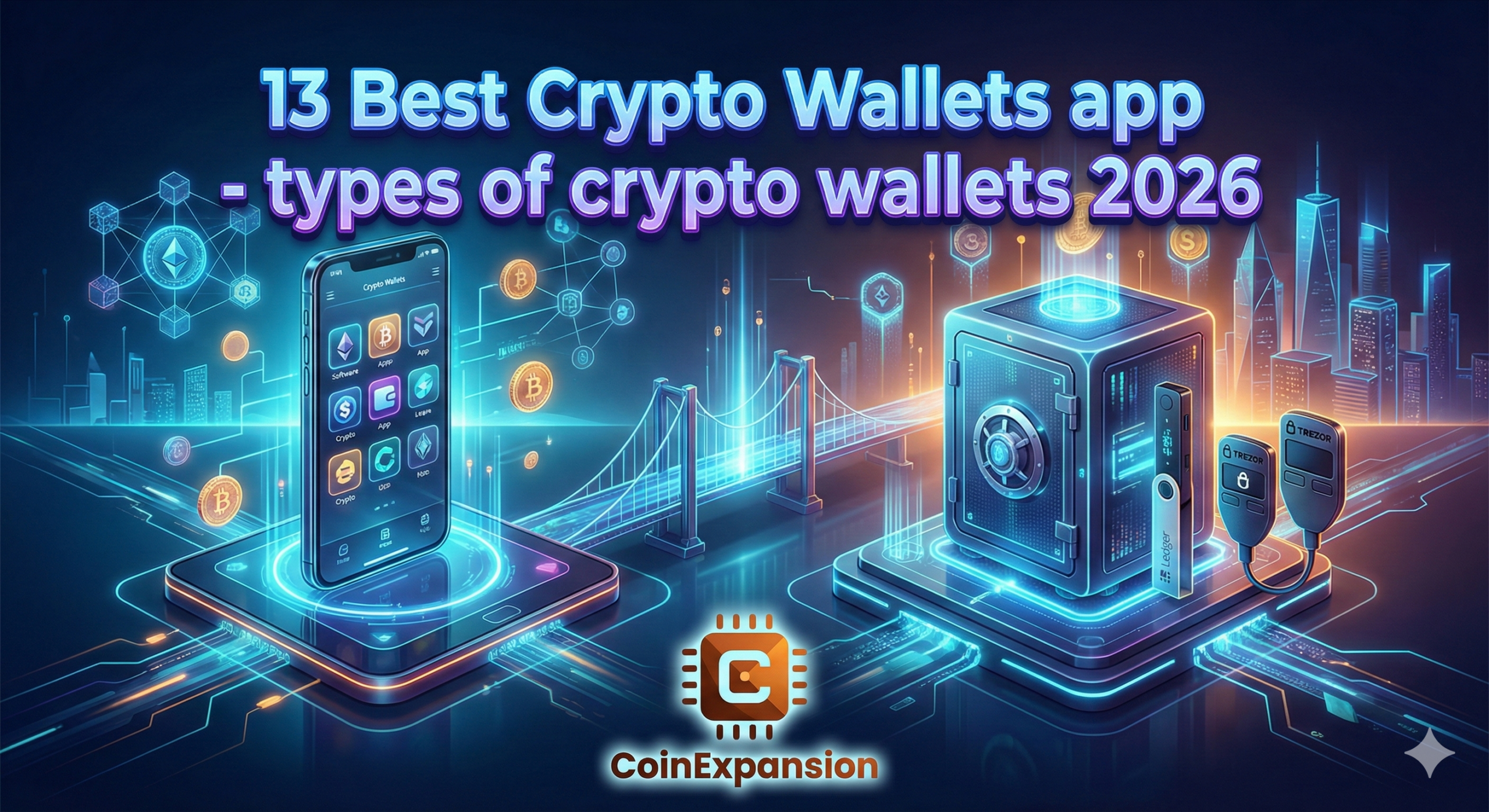 best crypto wallets app - types of crypto wallets