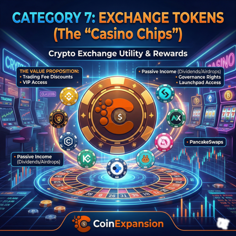 Crypto Coins List: Types of Cryptocurrencies (2026 Edition) 8 exchange tokens